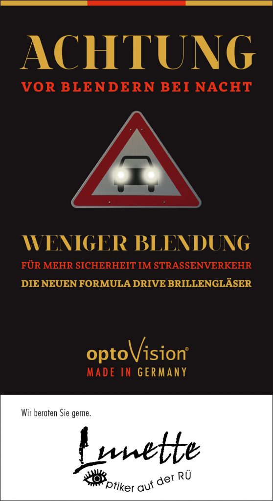 laut Schätzung des Berufsverbandes der Augenärzte Deutschlands e. V. ereignen sich jährlich ca. 300.000 Verkehrsunfälle die auf mangelnde Sehleistung zurückzuführen sind. Häufige Ursachen sind ...